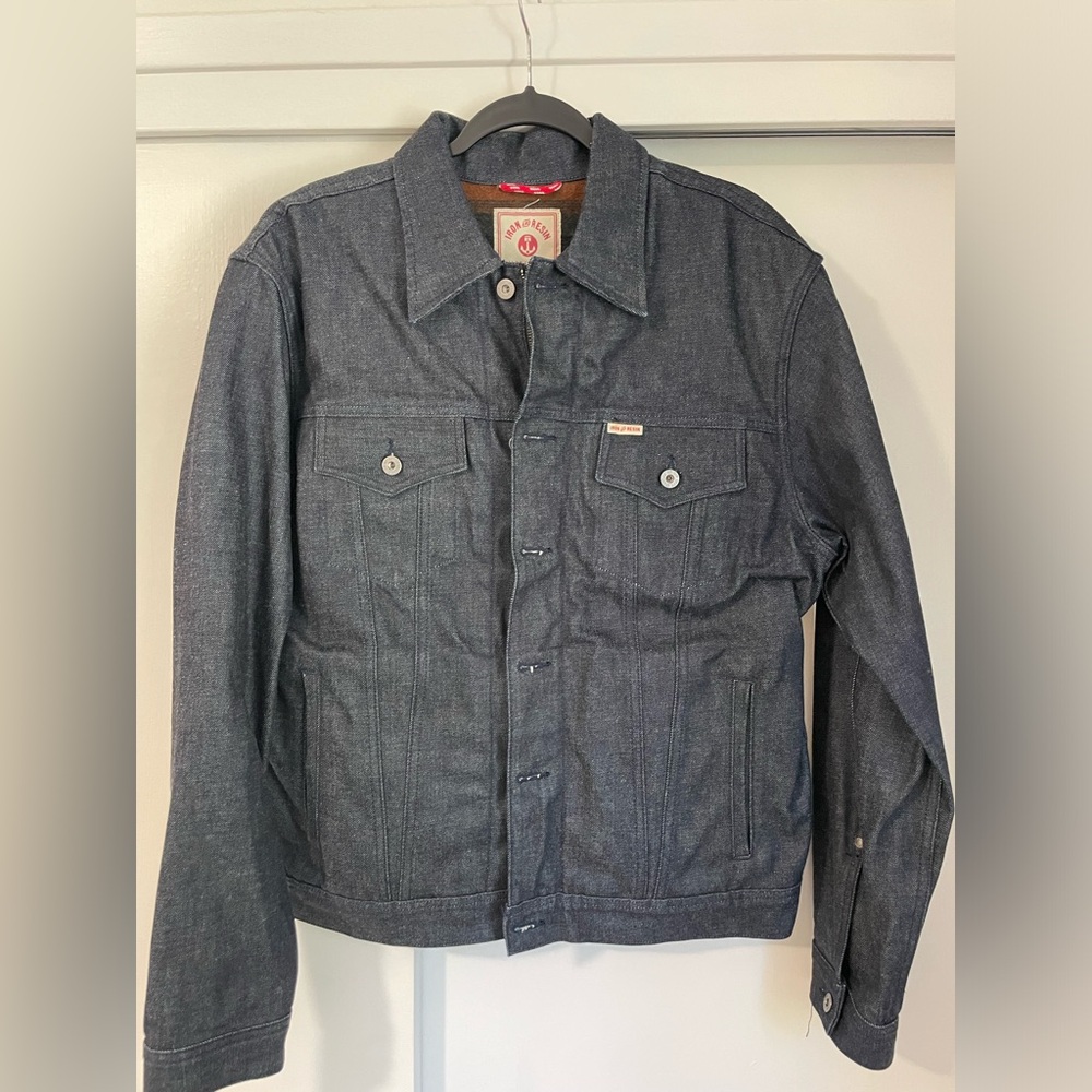 Iron & Resin Motorcycle Fleece Lined Jacket